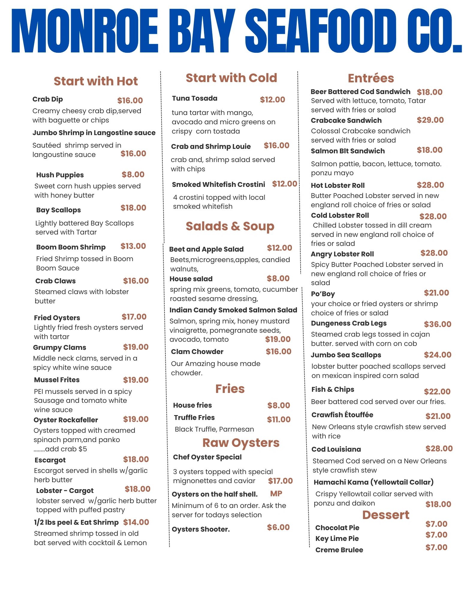 Crabcake sandwich with fries and coleslaw